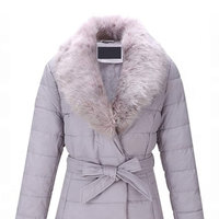 Manteau d'hiver personnalisé pour femmes, manteaux matelassés en coton chauds et respirants, 55% de laine, fourrure, fibre de bambou, fabriqué au Pakistan, grande taille