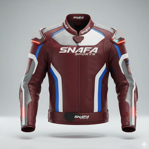 Chaqueta de Motocicleta Estampada de Alta Calidad para Hombre con Logotipo Personalizado, Nuevo Diseño, Chaquetas de Motocicleta Perfectas para Ropa Deportiva - Product Image 1