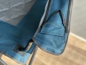 Chaises de plage modernes de chaise de pêche et de camping de tissu de parachute en métal pour l'usage extérieur d'atelier de parc pour le camping et les ateliers - Product Image 3