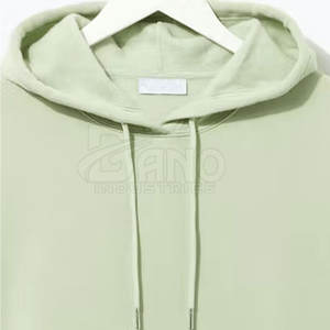 Bajo MOQ personalizado OEM personalizado mujer Color sólido invierno logotipo personalizado estampado mujeres sudaderas con capucha para la venta - Product Image 6