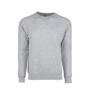 Sudadera Heather Grey Next Level para hombre Sudadera básica de cuello redondo de lana Fleece French Terry Pullover Sudaderas con capucha de cuello redondo - Product Image 1