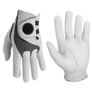 Vente directe d'usine, gants de golf personnalisés de haute qualité, best-seller, gants de golf pour gaucher, en cuir de cabretta, fabriqués sur mesure - Product Image 1