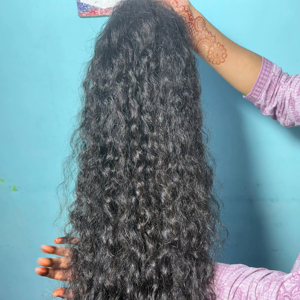 Meilleur choix des meilleurs vendeurs à double tirage cheveux bouclés eurasiens crus en vrac Boho tresses trame de cheveux humains noirs extensions de cheveux humains 100g - Product Image 1