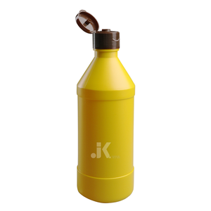 Usine du Vietnam vente en gros OEM/ODM LDPE emballage bouteille liquide ronde 500 ml jaune blanc de l'usine du Vietnam meilleure qualité M0316 - Product Image 1