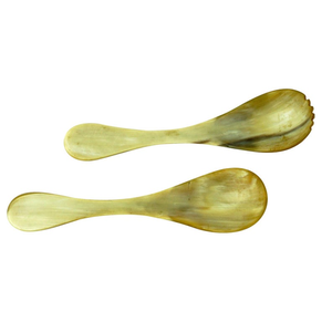 Buffalo Horn <b>salad</b> <b>Spoon</b> Shining and Well Polished <b>Spoons</b> carved handle <b>salad</b> ox horn server for Customized Piece Packing - Product Image 6