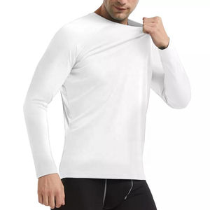 OEM Rash Guard Hombres Sublimación Impreso Spandex Rash Guard Gimnasio Surf Buceo Compresión MMA Wear Rash Guard Para Hombres Personalizado - Product Image 4