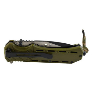 Coltello con blocco di sicurezza Wallis K901365, manico verde, acciaio inossidabile, durezza 54-56 - Product Image 5