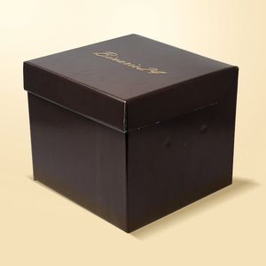 Boîtier Mod. HOLLY pour panettone 19x19x19 cm - Personnalisé avec fond intégral - Aucun - Product Image 4
