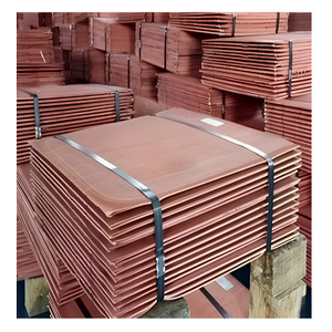 Cathodes de cuivre bon marché 99.9% déchets de fil de cuivre à vendre aux prix de gros Cathodes de cuivre de haute pureté 99.99% pureté à vendre - Product Image 5