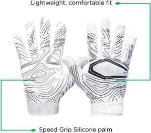 Custom American Football <b>Gloves</b> For <b>Men</b> Professional High Grip Anti-Slip Breathable Training <b>Gloves</b> - Product Image 4
