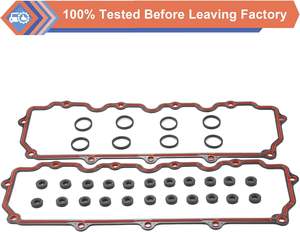 VS50691R üst alt Powerstroke dizel vana kapak contası Set için 2003-2010 Ford F250 F450 F450 F550 E350 E450 gezi 6.0L - Product Image 3