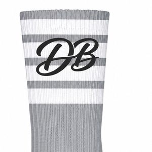 Chaussettes de sport unisexes en coton personnalisées, côtelées, respirantes et confortables, fabrication OEM ODM - Product Image 4