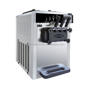 Máquina para hacer helados suaves de uso comercial 20-25L/H Máquina para hacer helados suaves de 3 sabores - Product Image 1