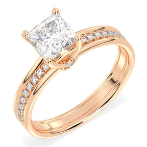 REYES prix usine 925 argent Sterling Moissanite bagues de fiançailles pour femmes 9K 10K 14K 18K or classique bijoux de mariage - Product Image 2