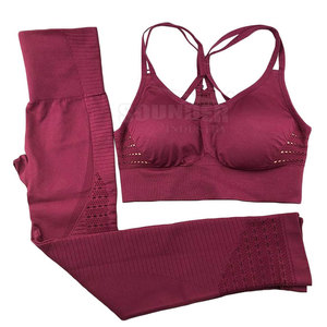 Chất Lượng Cao Tùy Chỉnh Của Phụ Nữ Yoga Đặt Mô Hình Rắn Thoáng Khí Đàn Hồi Giữa Eo Đóng Cửa Thân Thiện Với Môi Nhãn Hiệu Riêng Giá Thấp - Product Image 1