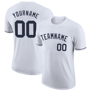 Vente en gros Chemises directes Engro Sportswear industry T-shirt de performance blanc marine personnalisé - Product Image 1