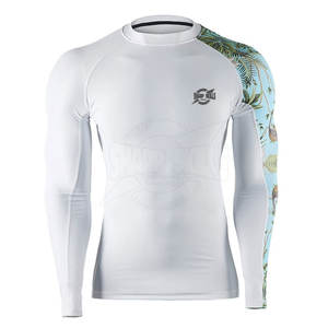 Wholesale Customized Factory Made Logo Printing <b>Rash</b> <b>Guard</b> Best Design Men's Long Sleeve <b>Rash</b> <b>Guard</b> - Product Image 1