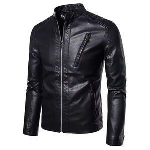 Chaquetas de Cuero para Hombre, Estilo Popular de Otoño, Chaqueta de Cuero para Hombre, Chaqueta de Cuero para Hombre 2026 - Product Image 4
