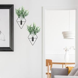 Maceta colgante con acabado galvanizado redondo al mejor precio de mercado, maceta de pared de hierro completa para decoración de jardín al aire libre - Product Image 4