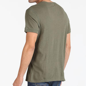 Camiseta Henley de Manga Corta para Hombre, con 2 o 3 Botones, Personalizable con Logotipo, Camiseta Henley de Algodón para Hombre - Product Image 4