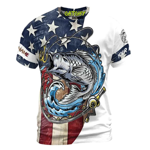 Chaleco de pesca sublimado personalizado de manga larga Jersey de alta visibilidad para pescadores - Product Image 2
