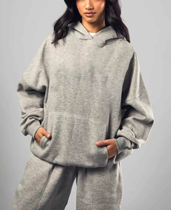 Ensemble de survêtement long en molleton imprimé pour femme, toucher doux, streetwear, mélange de coton, sweat-shirt confortable et pantalon de jogging, vêtements d'automne et d'hiver - Product Image 3