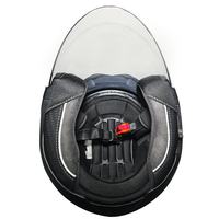 Casques de moto pour adultes à double visière, casques de scooter, de cyclomoteur et de cruiser, casque de moto ouvert avec pare-soleil intégré