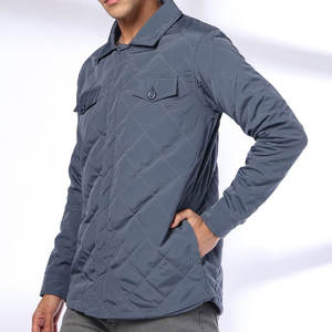 Veste matelassée pour hommes de qualité supérieure, nouveau design, veste en duvet d'hiver à fermeture éclair lourde, vente à chaud - Product Image 4