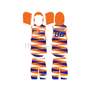 Design personnalisé joueur de football entraînement compression sublimé 7v7 maillot sans manches à capuche maillot de football uniforme maillot de football - Product Image 4