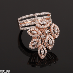 สำหรับ igi/certified 14K 18K ชุบทองอินเทรนด์หมั้นแต่งงานแหวน1.5ct ตัด VVS ห้องปฏิบัติการปลูกเพชรผู้หญิง - Product Image 6