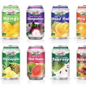 เครื่องดื่มน้ำผลไม้100% Nawon Soursop 330มล. เครื่องดื่มสดเข้มข้นส่งออกสินค้าขายดี - Product Image 3