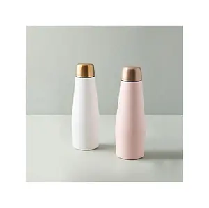 瑜伽铜瓶饮料器生活方式阿育吠陀贴纸搪瓷防漏无接缝水瓶100% 纯铜