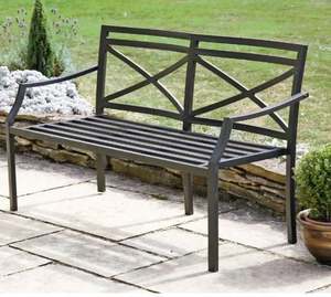 Venta al por mayor de metal decorativo tradicional jardín al aire libre Banco para la decoración del hogar y la decoración del jardín - Product Image 6