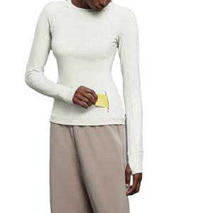 Nueva Colección 2026: Camiseta de Yoga para Mujer, Informal, Holgada, Deportiva, Transpirable, con Mangas Cortas, Tallas Grandes - Product Image 4