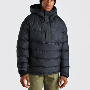 Veste d'hiver en laine épaisse coupe-vent pour homme, veste d'hiver en duvet pour homme, veste matelassée surdimensionnée personnalisée pour homme - Product Image 1