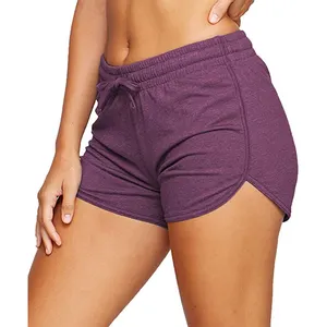 Pantalones cortos de motorista de alta calidad con logotipo personalizado, pantalones cortos deportivos cómodos de verano para mujer al por mayor