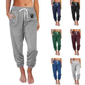 Ropa Deportiva ÚNICA, Pantalones Deportivos Transpirables con Logotipo Personalizado para Mujer, Pantalones de Chándal de Nuevo Diseño con Cierre de Cordón - Product Image 2