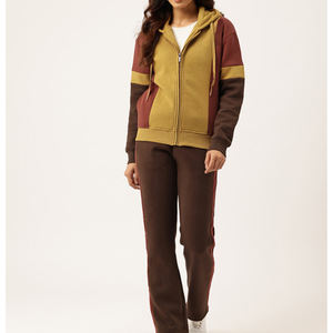 Chándal Deportivo para Mujer 2025, Ecológico, de Secado Rápido, 100% Algodón, Color Sólido, Transpirable, con Logotipo Personalizado, Servicio OEM - Product Image 1