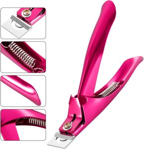 Cortaúñas de 3 piezas, cortador de puntas de uñas acrílicas, recortador de uñas a prueba de herrumbre, herramienta de manicura para salón, herramienta de Clip de hoja de belleza - Product Image 2
