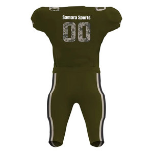 Camisetas de fútbol americano Estilo juvenil Diseño transpirable a un precio Últimos diseños Uniforme de fútbol americano - Product Image 2