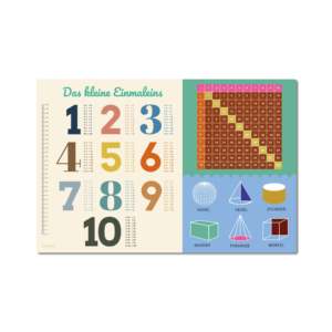 Alfombrilla de Escritorio Infantil con Tablas de Tiempo para el Aprendizaje de Matemáticas - Product Image 2