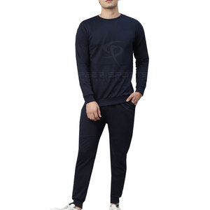 Unique Design New Arrival Men's Winter Solid Breathable Lightweight <b>Sweat</b> Suits <b>Sets</b> Plus Size Quick Dry High Quality Low Price - Product Image 1