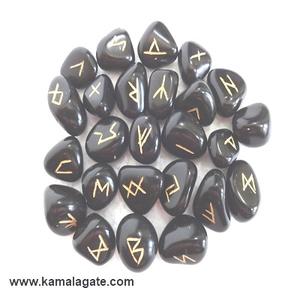 หัวลูกศรแกะสลักคริสตัลรูนอินเดียทำมือขายส่ง รูนเอลเดอร์ฟูทาร์ก แกะสลักเพื่อเสริมฮวงจุ้ย หินกึ่งมีค่าสำหรับงานฝีมือ - Product Image 3