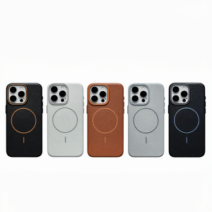 Étui de protection en cuir artificiel texturé litchi magnétique léger pour Redmi Note 14S - Product Image 1