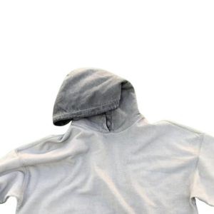 OEM Nouvelle Arrivée Heavyweight Acid Wash & Sun Fade Hoodies 100% Coton Épais Blanc Goutte Épaule Respirant Imprimé Hommes Hoodies - Product Image 2