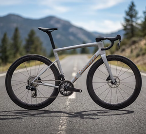 Carbon Fiber Road Bike 700c Disc Brake 12 Speed Lightweight Hardtail Frame Fork Performance Saddle - Product Image 1