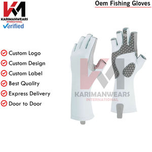 Custom <b>Fishing</b> <b>Gloves</b> for Men and Women Breathable Stretch Fabric <b>Gloves</b> with Adjustable Wrist Strap - Product Image 6