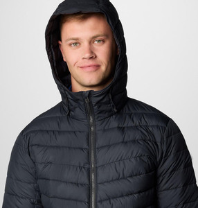 Chaqueta de Invierno para Hombre con Cierre Frontal, Chaqueta Acolchada, Gruesa y Cálida, Chaqueta de Invierno para Hombre - Product Image 4