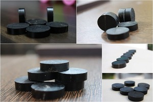 Direct inde haute qualité personnalisé rond corne de vache boutons fabriqués à la main naturel corne de buffle bouton blancs poli Europe - Product Image 3