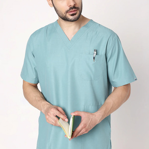 Tenue médicale légère pour hommes, uniforme d'infirmière, séchage rapide, commande en gros, nouveau design - Product Image 6